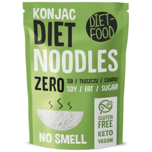 MAKARON (KONJAC) NOODLE BEZGLUTENOWY 270 g (200 g) – DIET-FOOD MAKARON (KONJAC) NOODLE BEZGLUTENOWY 270 g (200 g) – DIET-FOOD