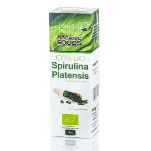 SPIRULINA PLATENSIS BIO (250 mg) 320 TABLETEK – BIO ORGANIC FOODS