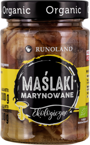 MAŚLAKI MARYNOWANE BIO 300 g (180 g) – RUNOLAND MAŚLAKI MARYNOWANE BIO 300 g (180 g) – RUNOLAND