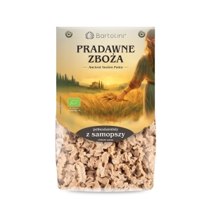 MAKARON (Z SAMOPSZY RAZOWY) FALA BIO 250 g – BARTOLINI (PRADAWNE ZBOŻA)