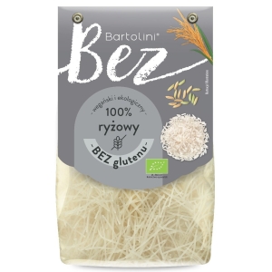 MAKARON (RYŻOWY) KRAJANKA BEZGLUTENOWY BIO 250 g – BARTOLINI