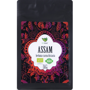 HERBATA CZARNA LIŚCIASTA ASSAM BIO 130 g – ECOBLIK