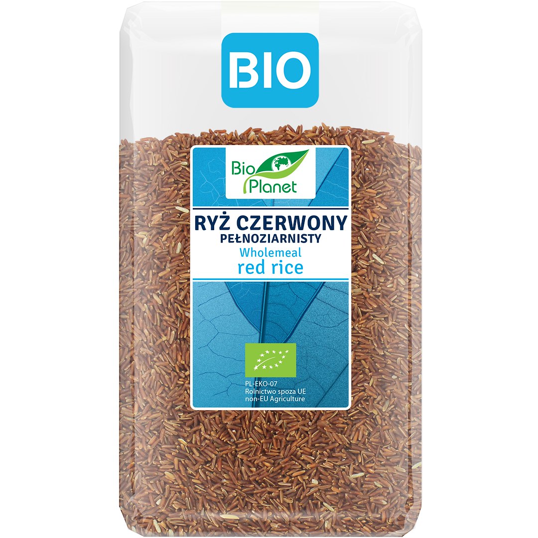 RYŻ CZERWONY PEŁNOZIARNISTY BIO 1 kg – BIO PLANET RYŻ CZERWONY PEŁNOZIARNISTY BIO 1 kg – BIO PLANET