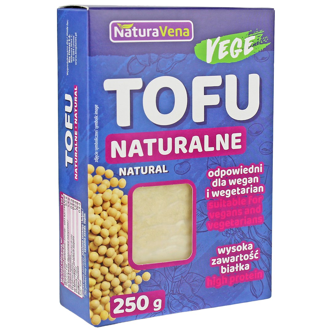 TOFU NATURALNE 250 g – NATURAVENA TOFU NATURALNE 250 g – NATURAVENA