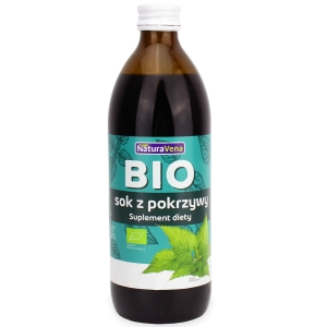 SOK Z POKRZYWY BIO 500 ml – NATURAVENA SOK Z POKRZYWY BIO 500 ml – NATURAVENA