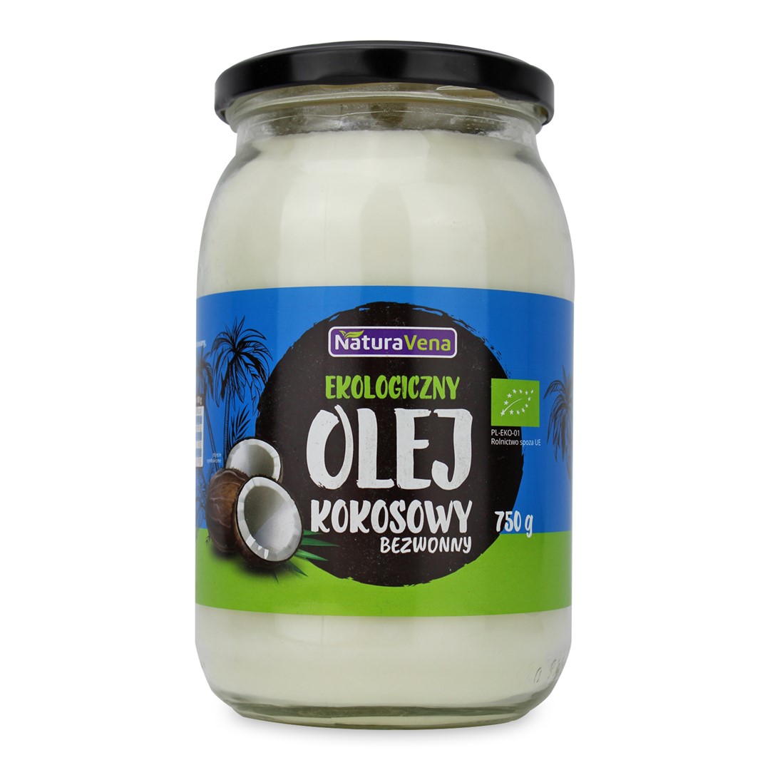 OLEJ KOKOSOWY BEZWONNY BIO 830 ml – NATURAVENA OLEJ KOKOSOWY BEZWONNY BIO 830 ml – NATURAVENA
