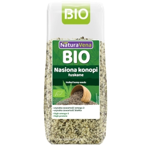 NASIONA KONOPI ŁUSKANE BIO 200 g – NATURAVENA