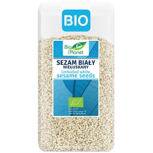 SEZAM BIAŁY NIEŁUSKANY BIO 400 g – BIO PLANET
