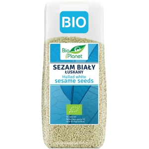 SEZAM BIAŁY ŁUSKANY BIO 200 g – BIO PLANET
