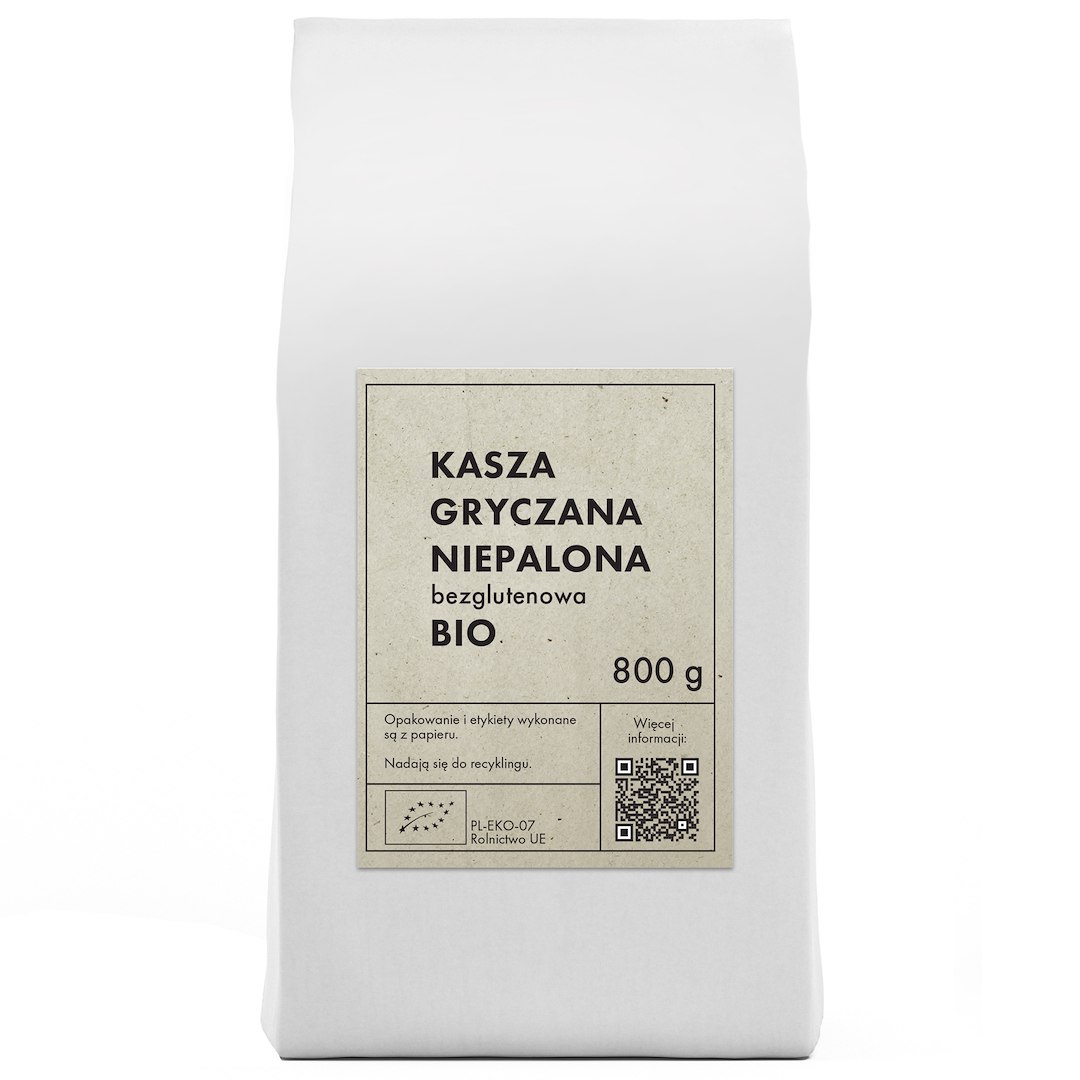 KASZA GRYCZANA NIEPALONA BEZGLUTENOWA BIO 800 g – THE PLANET KASZA GRYCZANA NIEPALONA BEZGLUTENOWA BIO 800 g – THE PLANET
