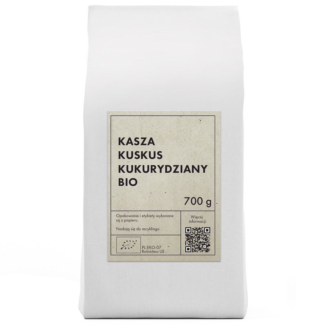 KASZA KUSKUS KUKURYDZIANY BIO 700 g – THE PLANET KASZA KUSKUS KUKURYDZIANY BIO 700 g – THE PLANET
