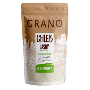 MIESZANKA DO WYPIEKU CHLEBA JASNEGO BEZGLUTENOWA 500 g – GRANO