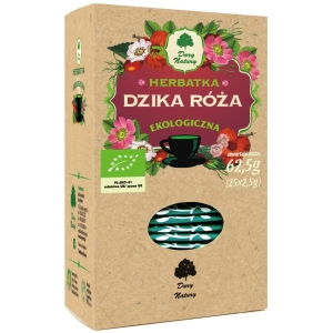 HERBATKA Z DZIKIEJ RÓŻY BIO (25 x 2,5 g) 62,5 g – DARY NATURY