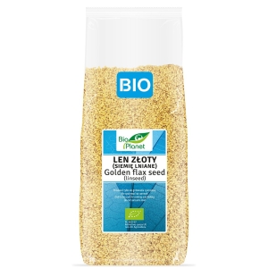 LEN ZŁOTY (SIEMIĘ LNIANE) BIO 1 kg – BIO PLANET LEN ZŁOTY (SIEMIĘ LNIANE) BIO 1 kg – BIO PLANET