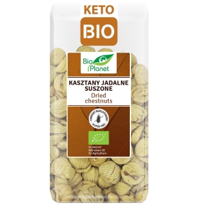 KASZTANY JADALNE SUSZONE BEZGLUTENOWE BIO 400 g – BIO PLANET