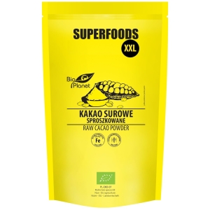 KAKAO SUROWE SPROSZKOWANE BIO 400 g – BIO PLANET SUPERFOODS