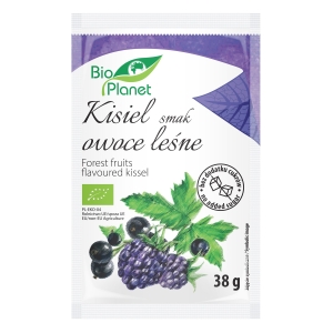 KISIEL O SMAKU OWOCÓW LEŚNYCH Z OWOCAMI JAGODOWYMI BIO 38 g – BIO PLANET