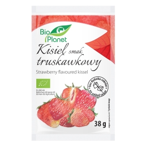 KISIEL O SMAKU TRUSKAWKOWYM Z TRUSKAWKAMI BIO 38 g – BIO PLANET
