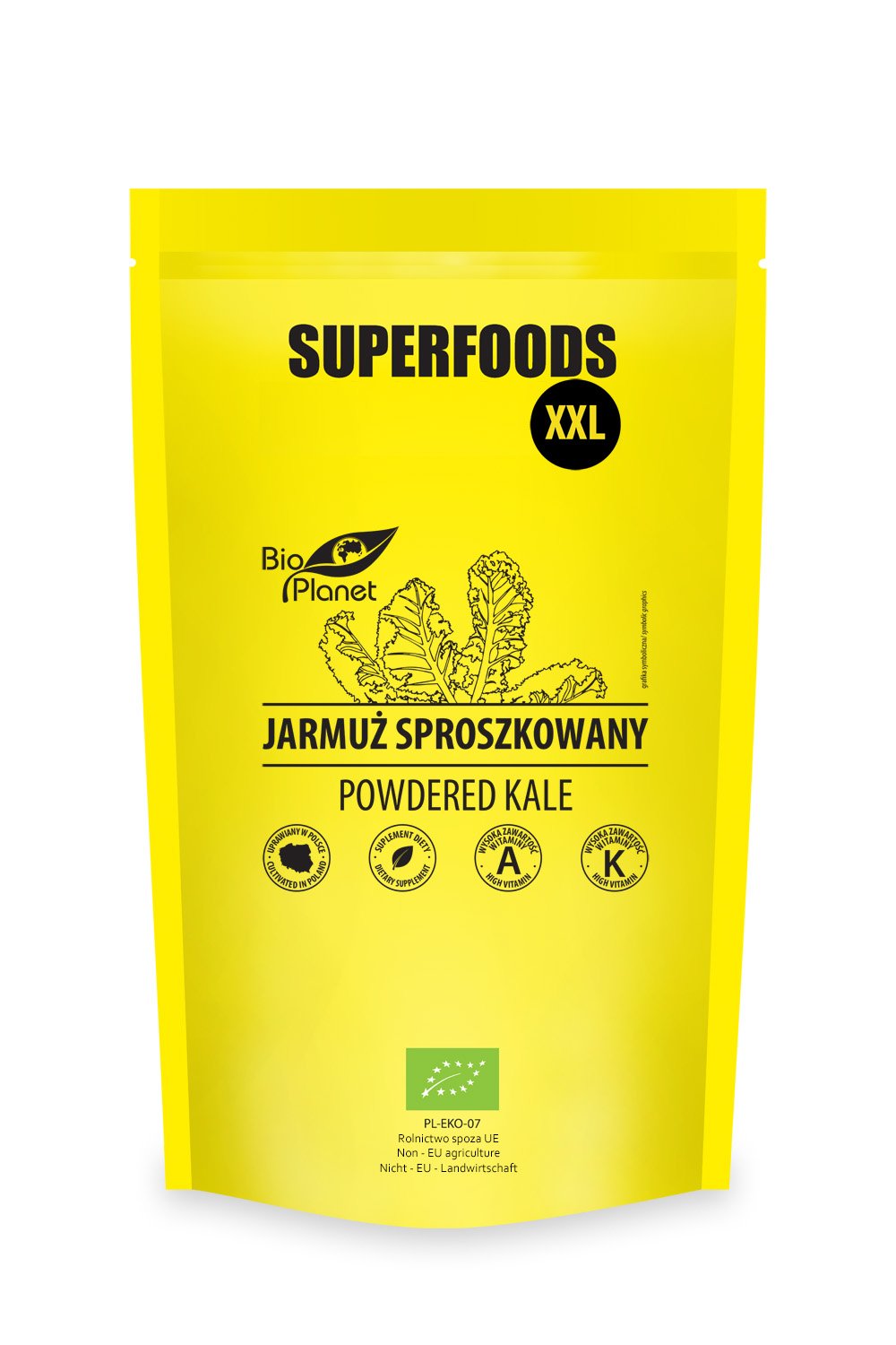 JARMUŻ SPROSZKOWANY BIO 400 g – BIO PLANET SUPERFOODS JARMUŻ SPROSZKOWANY BIO 400 g – BIO PLANET SUPERFOODS