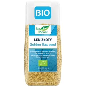 LEN ZŁOTY (SIEMIĘ LNIANE) BIO 200 g – BIO PLANET