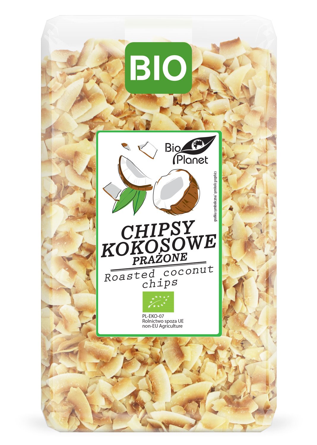 CHIPSY KOKOSOWE PRAŻONE BIO 400 g – BIO PLANET CHIPSY KOKOSOWE PRAŻONE BIO 400 g – BIO PLANET