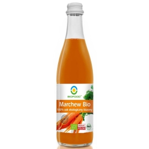 SOK Z MARCHWI KISZONEJ NFC BEZGLUTENOWY BIO 500 ml – BIOFOOD