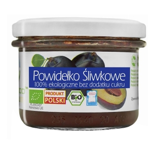 POWIDEŁKO ŚLIWKOWE BEZ DODATKU CUKRÓW BEZGLUTENOWE 180 g – BIOFOOD POWIDEŁKO ŚLIWKOWE BEZ DODATKU CUKRÓW BEZGLUTENOWE 180 g – BIOFOOD