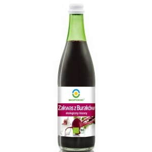 ZAKWAS Z BURAKÓW KISZONYCH BEZGLUTENOWY BIO 500 ml – BIOFOOD