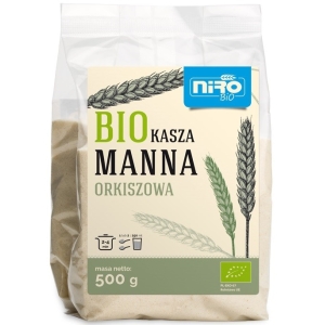 KASZA MANNA ORKISZOWA JASNA BIO 500 g – NIRO KASZA MANNA ORKISZOWA JASNA BIO 500 g – NIRO