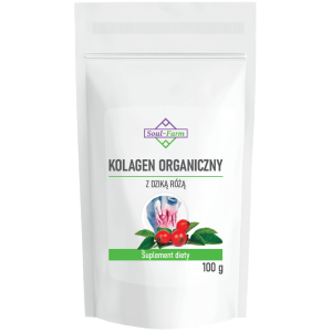 KOLAGEN RYBI Z DZIKĄ RÓŻĄ W PROSZKU 100 g – SOUL FARM