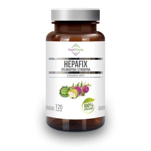 HEPAFIX SYLIMARYNA + CYNARYNA 120 KAPSUŁEK – SOUL FARM HEPAFIX SYLIMARYNA + CYNARYNA 120 KAPSUŁEK – SOUL FARM