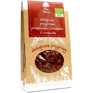 PRZYPRAWA POMIDOROWO – CZOSNKOWA Z CZARNUSZKĄ BIO 40 g – DARY NATURY PRZYPRAWA POMIDOROWO – CZOSNKOWA Z CZARNUSZKĄ BIO 40 g – DARY NATURY