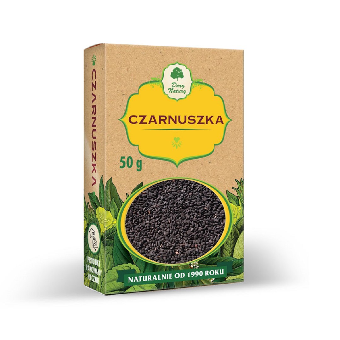 CZARNUSZKA BEZGLUTENOWA 50 g – DARY NATURY CZARNUSZKA BEZGLUTENOWA 50 g – DARY NATURY