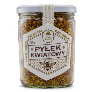 PYŁEK KWIATOWY (PSZCZELI) 220 g – DARY NATURY PYŁEK KWIATOWY (PSZCZELI) 220 g – DARY NATURY