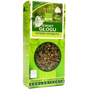 HERBATKA KWIAT GŁOGU BIO 50 g – DARY NATURY