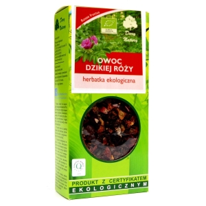 HERBATKA OWOC DZIKIEJ RÓŻY BIO 50 g – DARY NATURY HERBATKA OWOC DZIKIEJ RÓŻY BIO 50 g – DARY NATURY