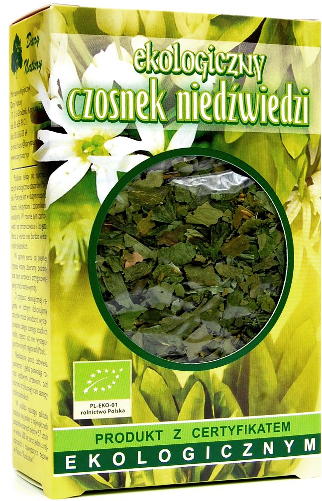 CZOSNEK NIEDŹWIEDZI SUSZONY BIO 25 g – DARY NATURY CZOSNEK NIEDŹWIEDZI SUSZONY BIO 25 g – DARY NATURY