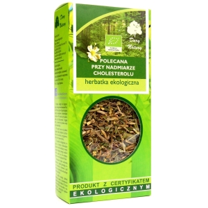 HERBATKA POLECANA PRZY NADMIARZE CHOLESTEROLU BIO 50 g – DARY NATURY
