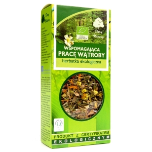 HERBATKA WSPOMAGAJĄCA PRACĘ WĄTROBY BIO 50 g – DARY NATURY