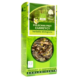HERBATKA POLECANA PRZY CUKRZYCY BIO 50 g – DARY NATURY