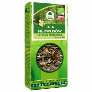 HERBATKA DLA NERWUSÓW BIO 50 g – DARY NATURY