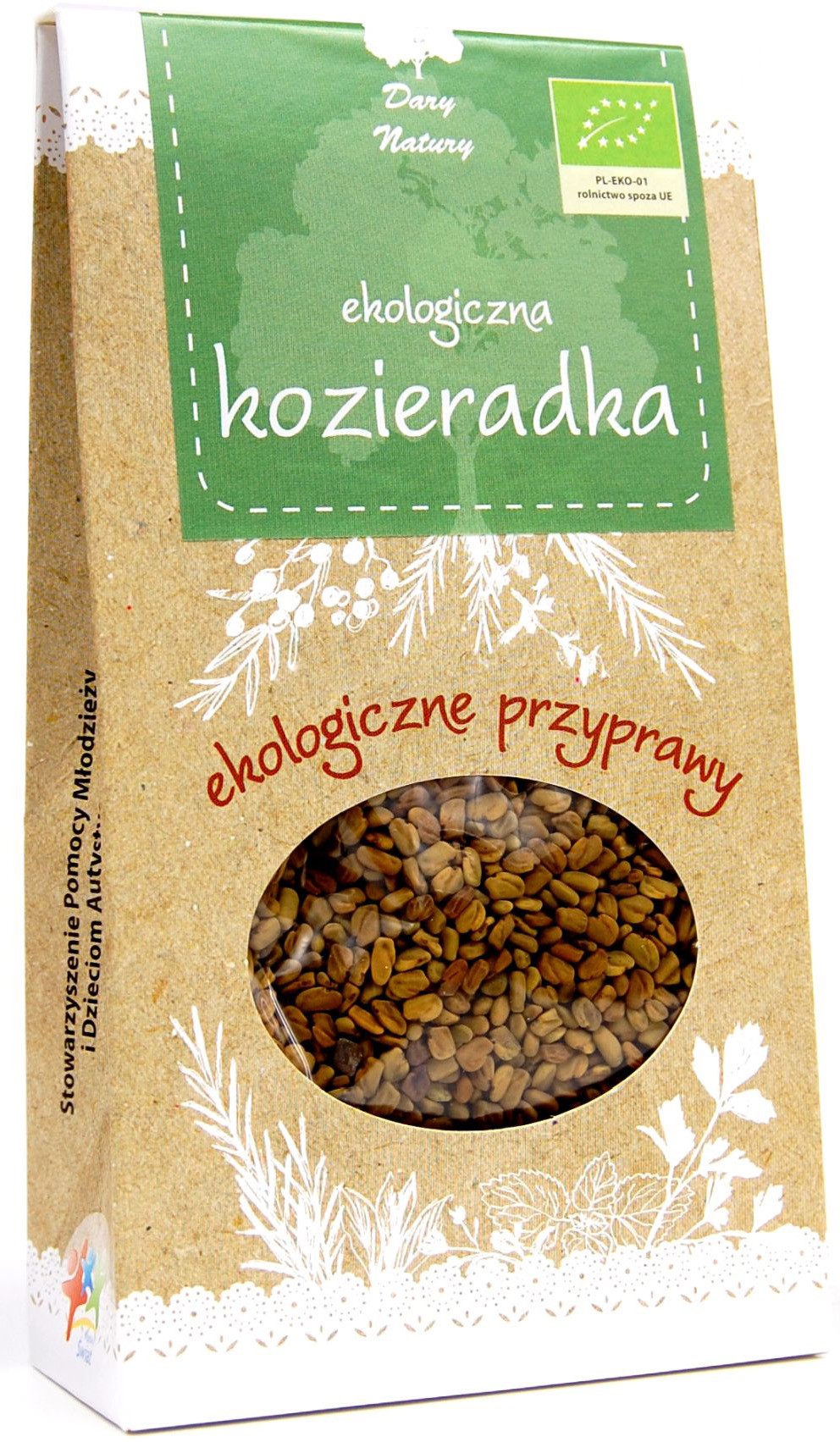 KOZIERADKA ZIARNO BIO 60 g – DARY NATURY KOZIERADKA ZIARNO BIO 60 g – DARY NATURY