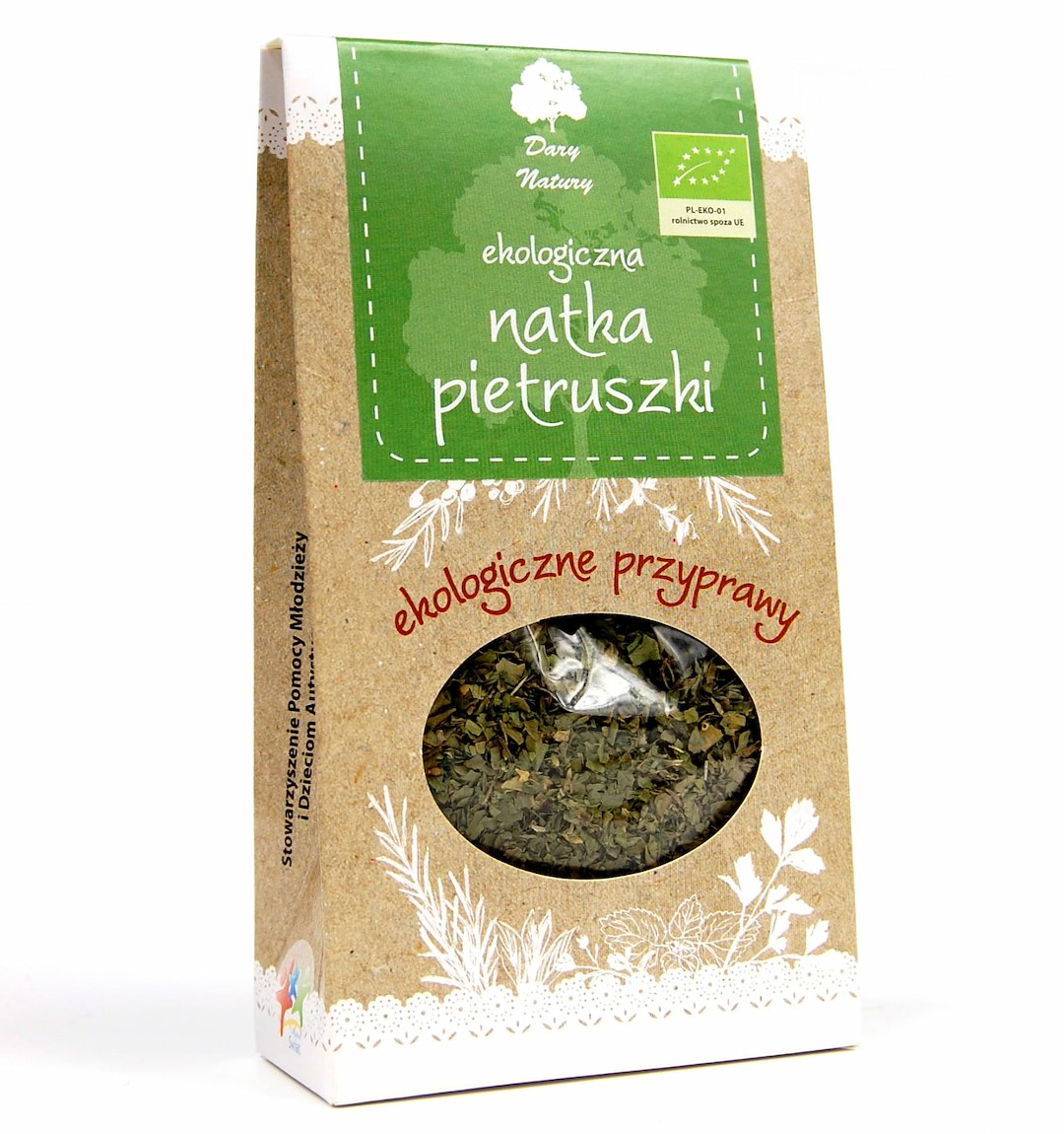 NATKA PIETRUSZKI SUSZONA BIO 20 g – DARY NATURY NATKA PIETRUSZKI SUSZONA BIO 20 g – DARY NATURY