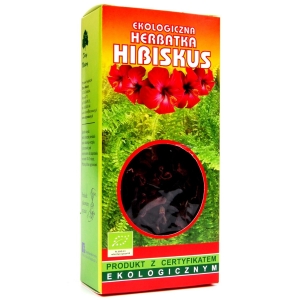 HERBATKA HIBISKUS BIO 50 g – DARY NATURY
