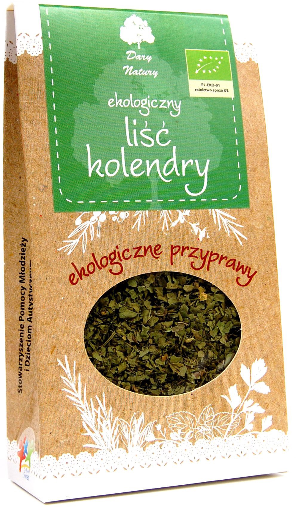 KOLENDRA LIŚĆ BIO 20 g – DARY NATURY KOLENDRA LIŚĆ BIO 20 g – DARY NATURY