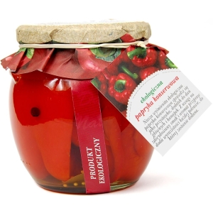 PAPRYKA KONSERWOWA BIO 490 g (230 g) – DARY NATURY