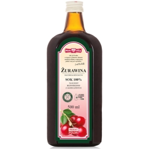 SOK Z ŻURAWINY NFC 500 ml – POLSKA RÓŻA
