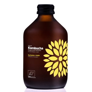 KOMBUCHA Z KURKUMĄ I IMBIREM BEZGLUTENOWA BIO 330 ml – VIGO