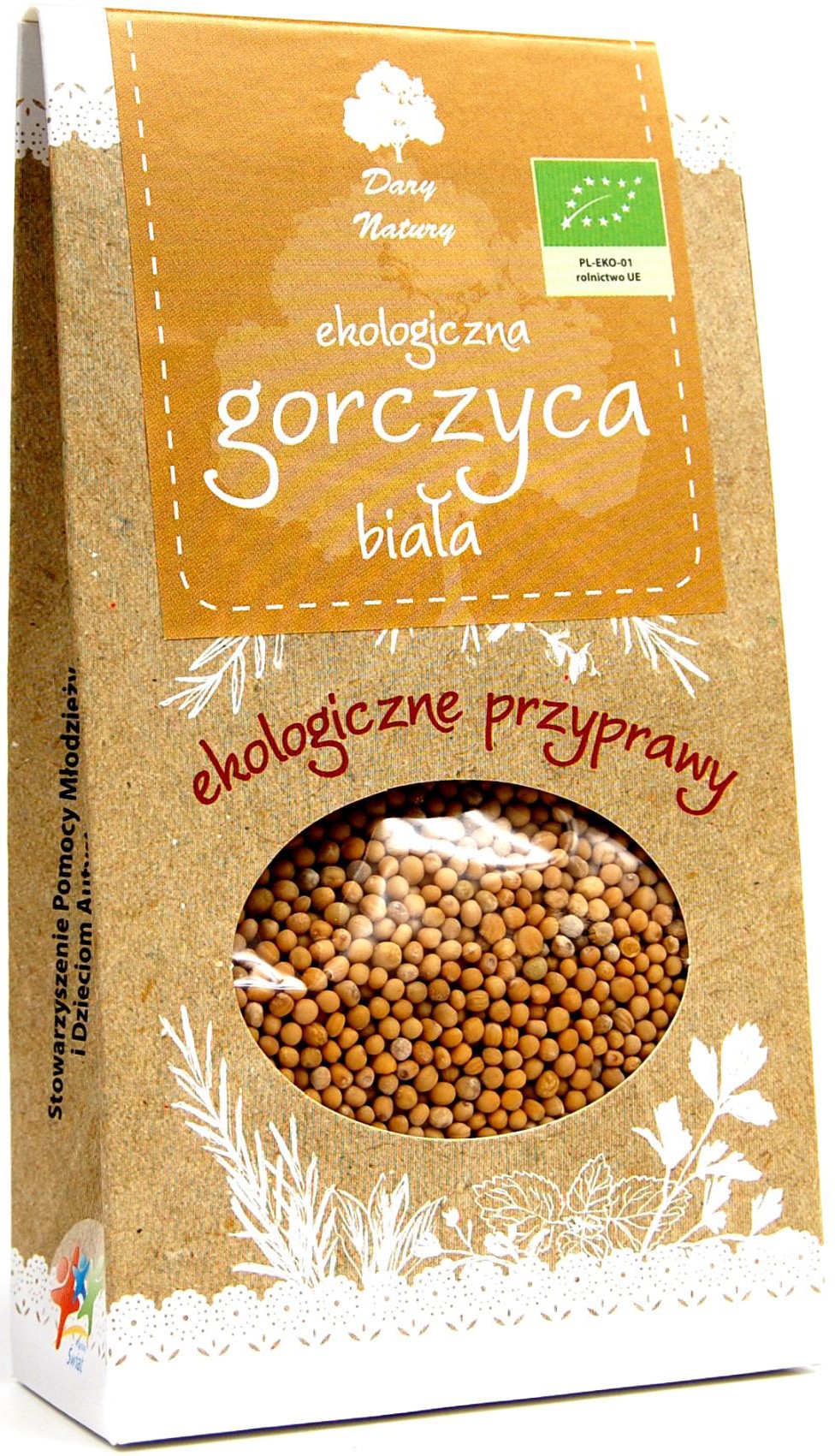 GORCZYCA BIAŁA BIO 90 g – DARY NATURY GORCZYCA BIAŁA BIO 90 g – DARY NATURY
