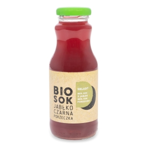 SOK JABŁKOWO – PORZECZKOWY NFC BIO 250 ml – OWOCOWE SMAKI